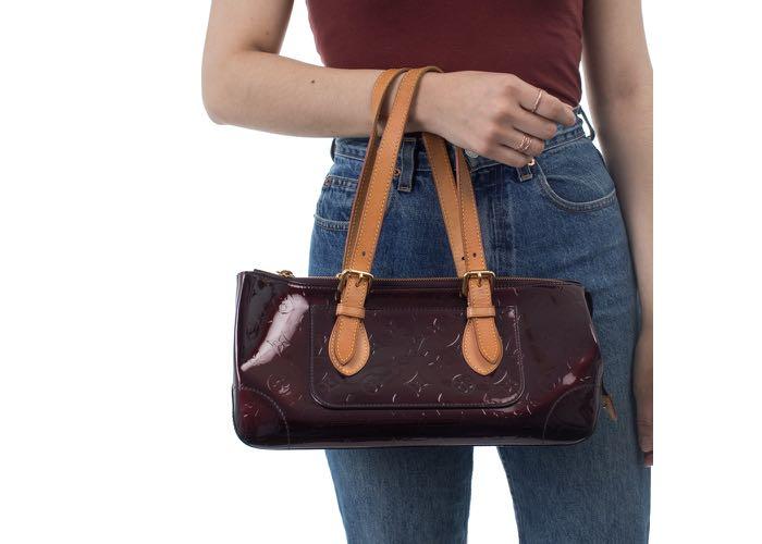 Louis Vuitton Vintage - Vernis Rosewood Bag - Red - Vernis Leather Handbag  - Luxury High Quality - Avvenice