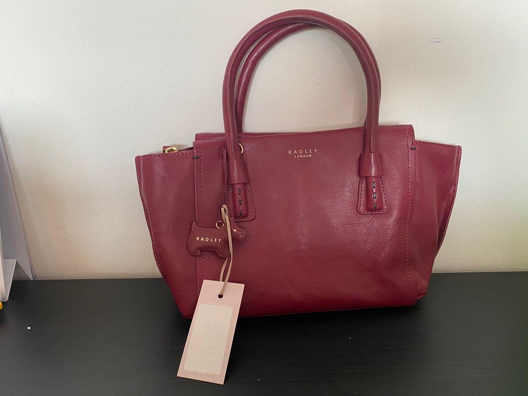Radley maroon cheap bag