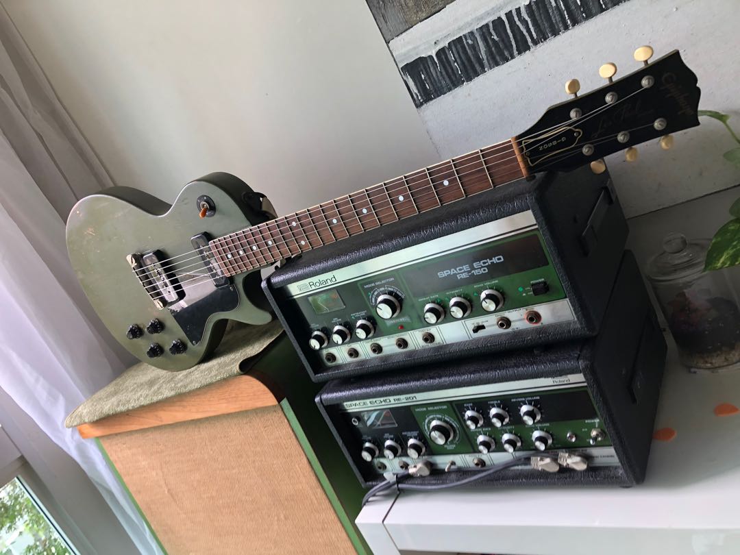 Les paul shop special olive drab