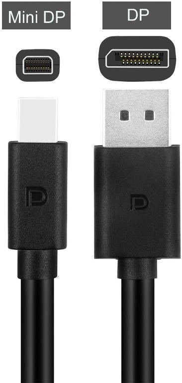 Mini Displayport To Displayport Cable Alleasy Mini Dp To Dp Cable 6ft 4k 60hz Resolution For Microsoft Surface Dock Surface Pro Dell Macbook Pro And Other Brand Electronics Others On Carousell