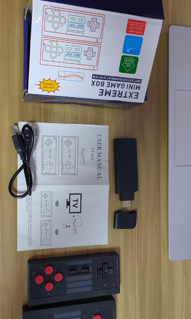 Mini Hd Wireless Game Box Console Toys Games Video Gaming Video Games On Carousell