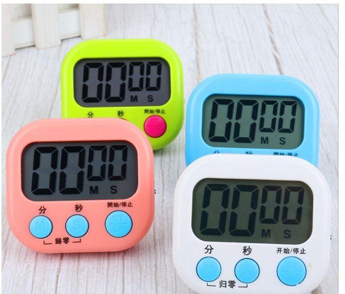 LCD Digital Kitchen Cookings Timers Count-Down Up Clock Loud Home Alarm MagnetFB