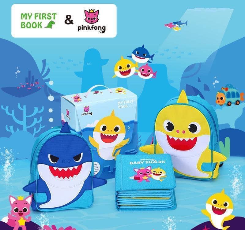 團購價‼️My first book x Baby Shark 早教布書📚, 兒童＆孕婦用品, 玩具 - Carousell