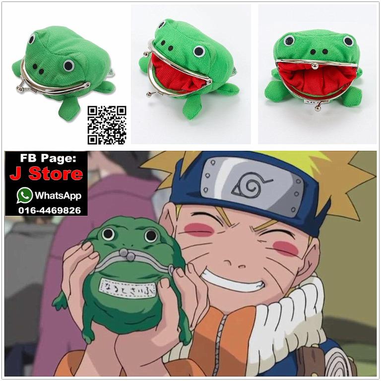 Naruto pink frog clearance wallet