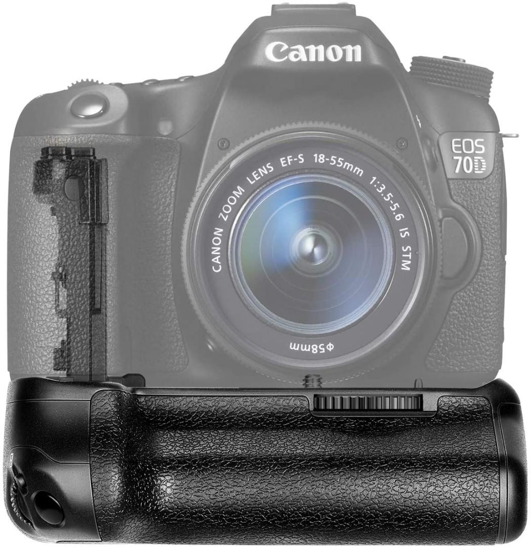 Neewer Battery Grip Holder For Canon 70d 80d Photography Camera Accessories Others On Carousell