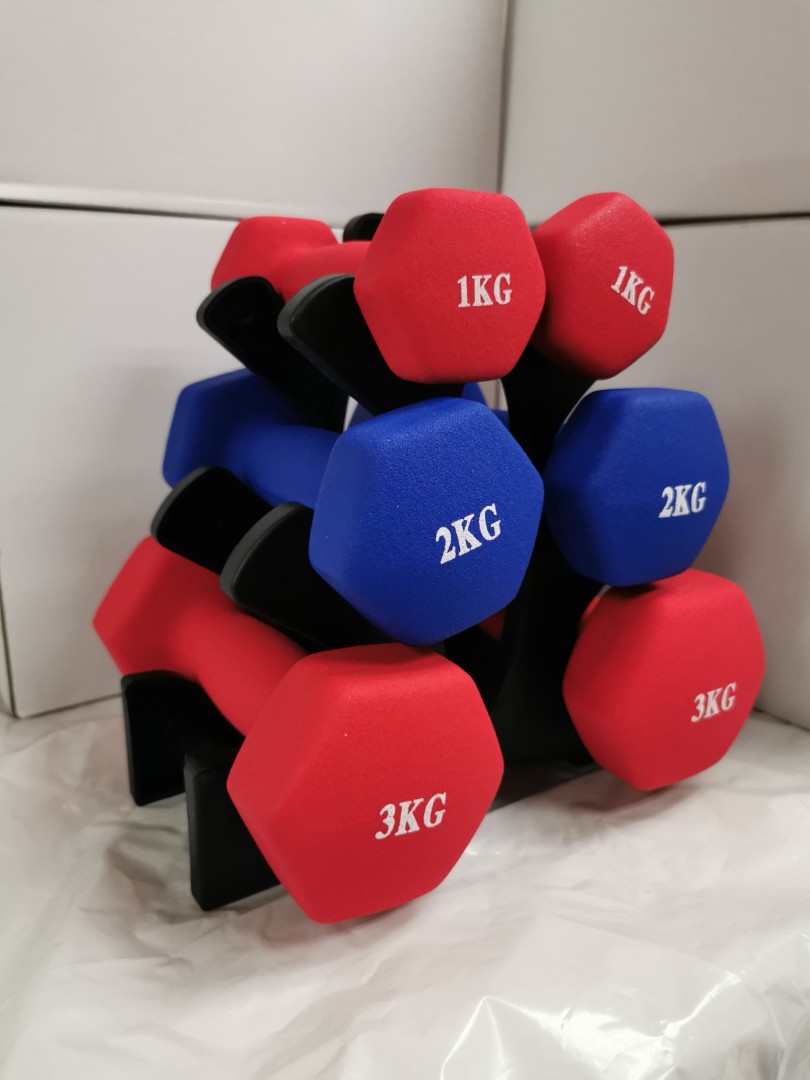 dumbbells 5 below