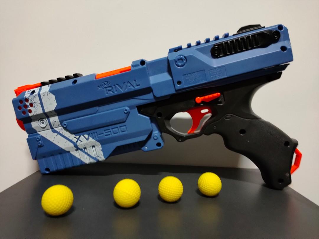 Nerf Rival Gun With 4 Bullets Toys Games Others On Carousell