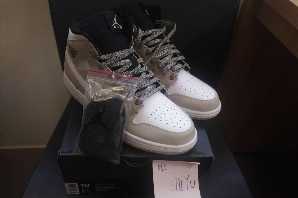 Nike air jordan 1 new arrivals retro mid desert sand