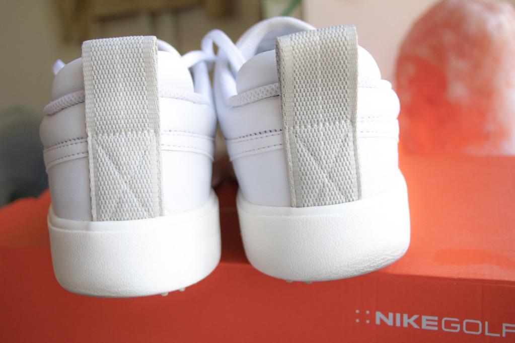 Nike course classic white top