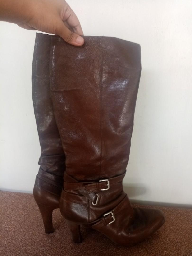 nine west blue boots