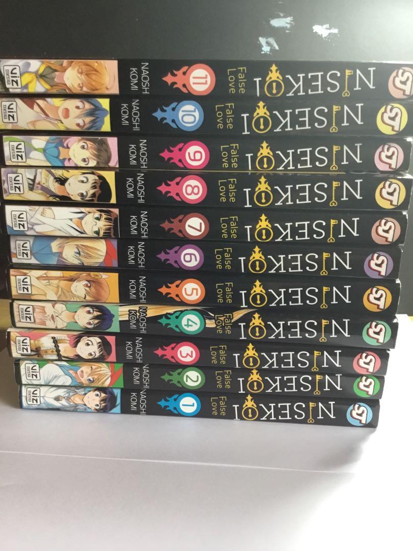 Nisekoi False Love Manga Vol Volume 1 2 3 4 5 6 7 8 9 10 11 Hobbies Toys Books Magazines Comics Manga On Carousell 23,925 likes · 13 talking about this. nisekoi false love manga vol volume 1 2 3 4 5 6 7 8 9 10 11