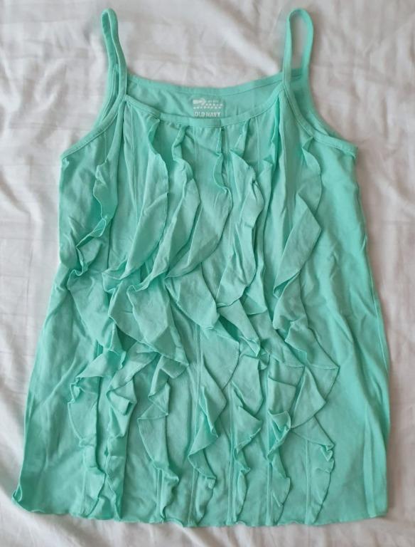 old navy ruffle top