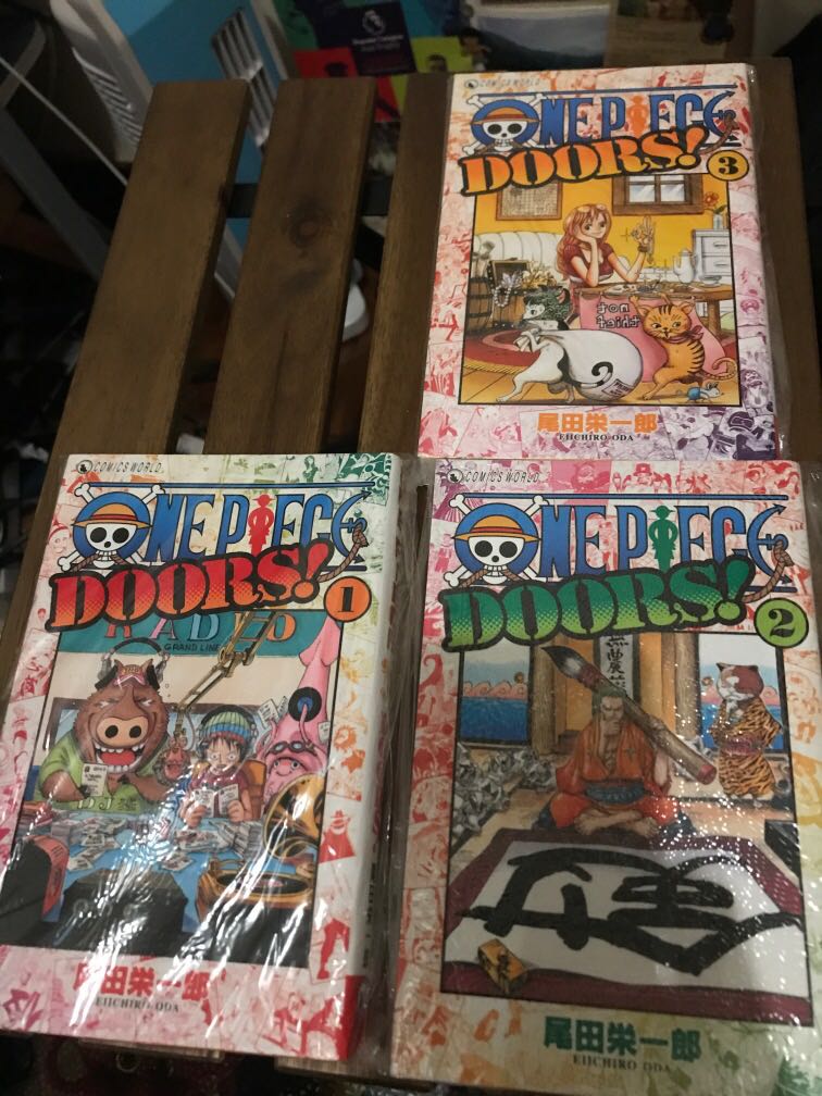 One Piece 海賊王doors Book1 3 版頭連載漫畫 書本 文具 漫畫 Carousell