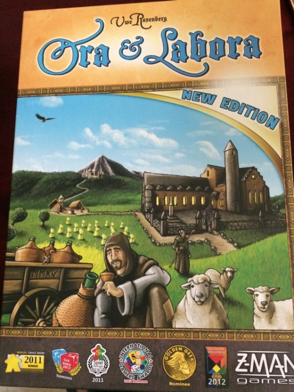 Ora Et Labora Board Game Newbiejune Hobbies Toys Toys Games On Carousell