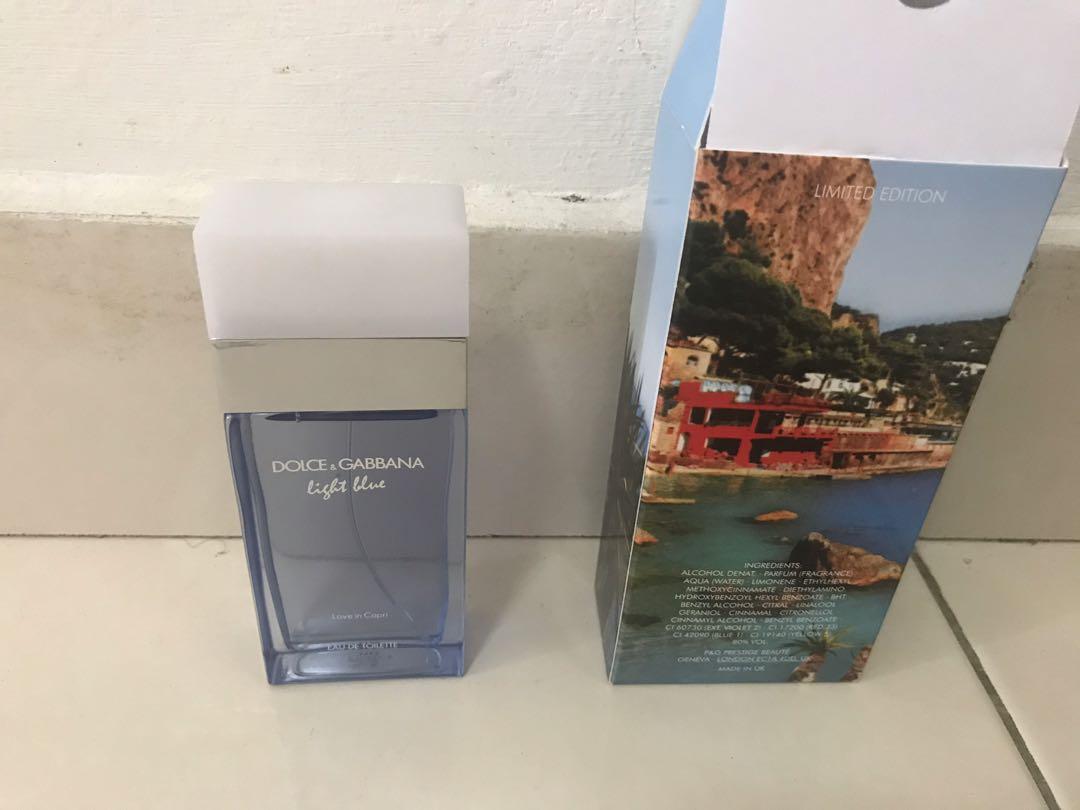 Original Dolce Gabbana D G Light Blue Perfume Health Beauty Perfumes Nail Care Others On Carousell