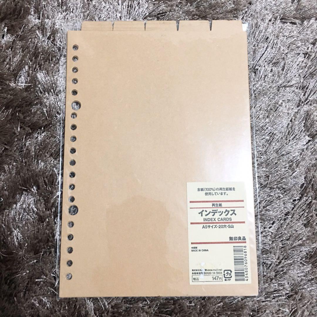 Original Muji Binder (A5 20Ring ), Furniture & Home Living, Office