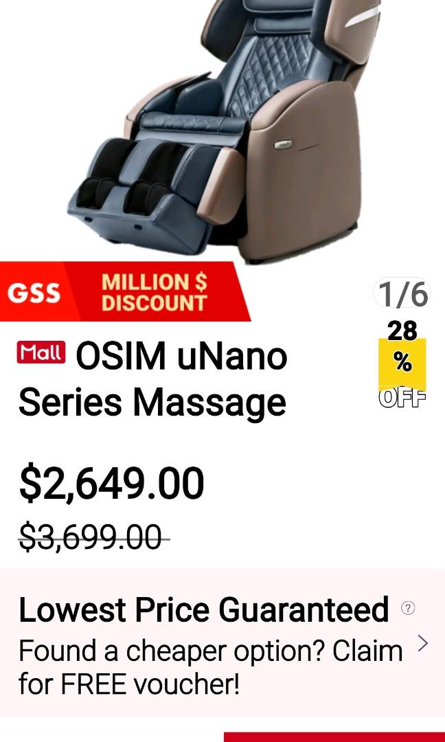 OSIM Unano Health Nutrition Massage Devices on Carousell