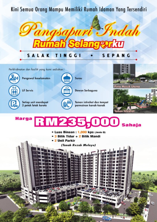 Pangsapuri Indah Selangorku Property For Sale On Carousell