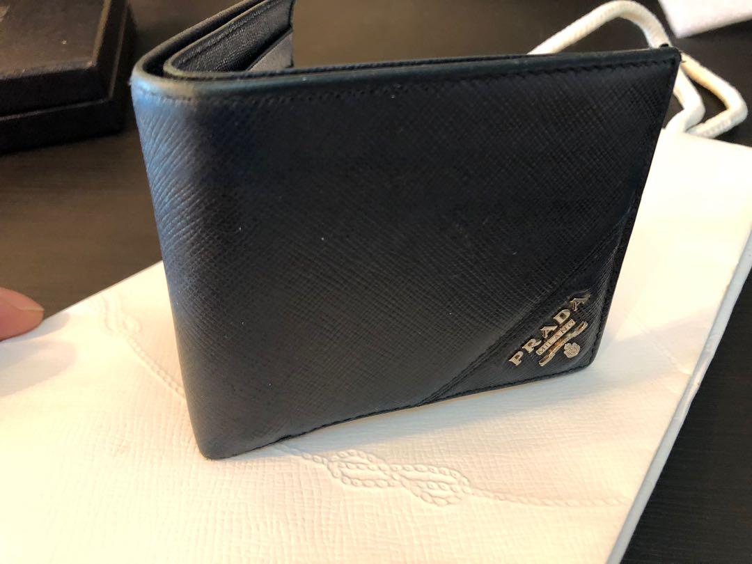prada wallet men