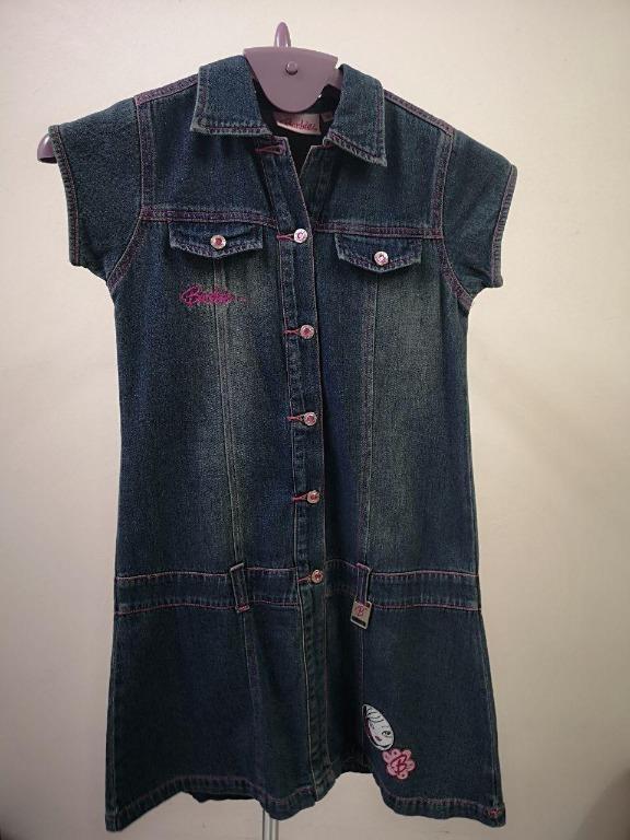 barbie denim dress