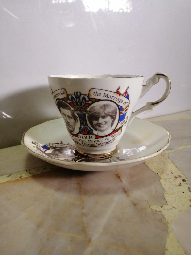 Princess Diana Commemorate Cup Vintage Collectibles Vintage Collectibles On Carousell