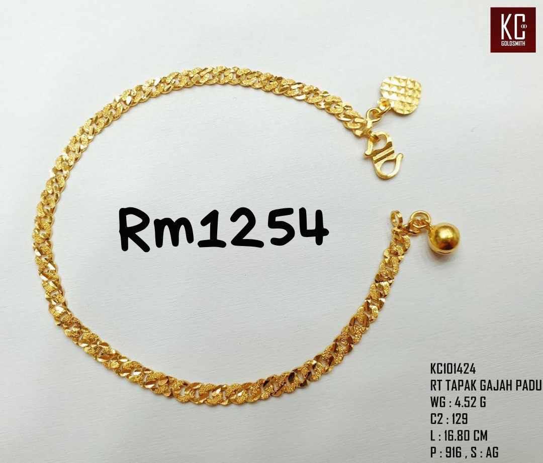 Promosi Emas 916 Women s Fashion Jewelry Organisers Anklets