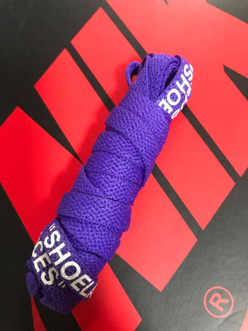 Off white purple laces store