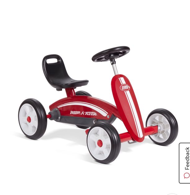 radio flyer tricycle without pedals