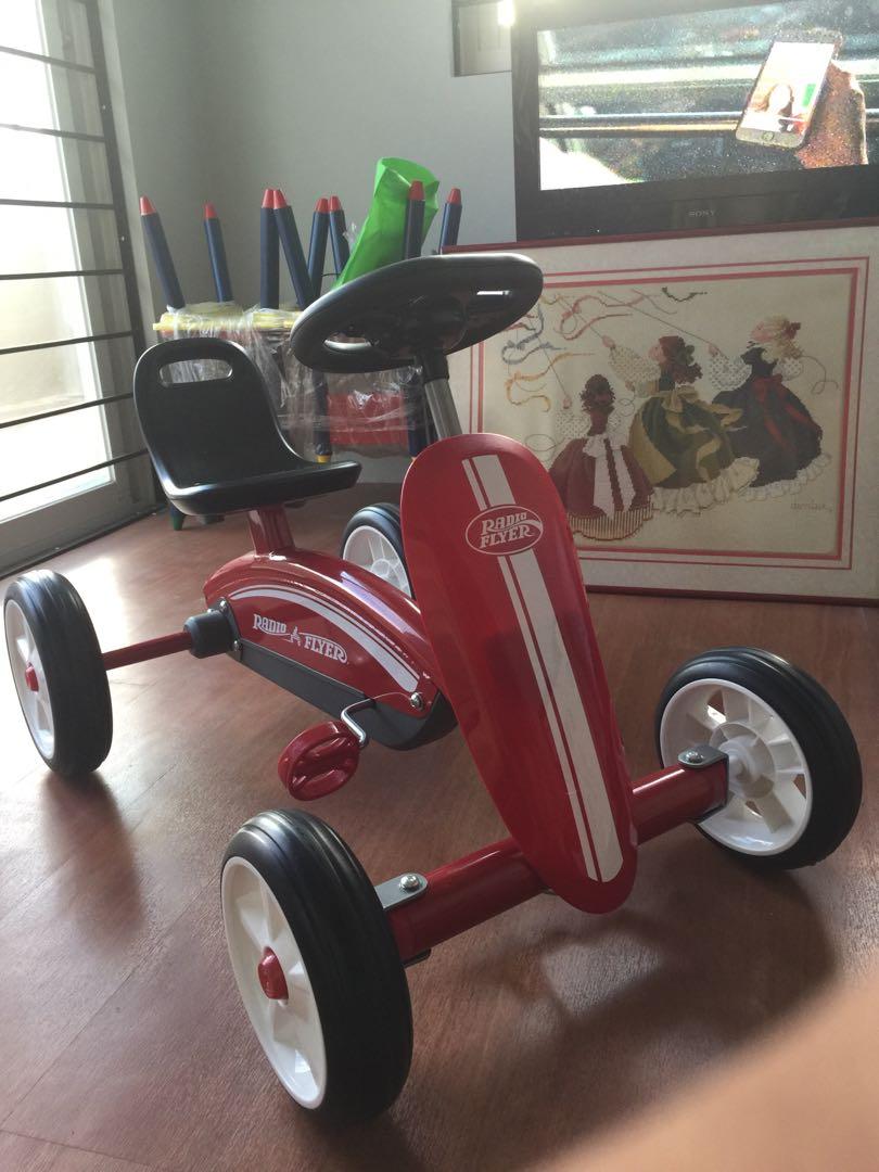 Radio flyer pedal go kart store
