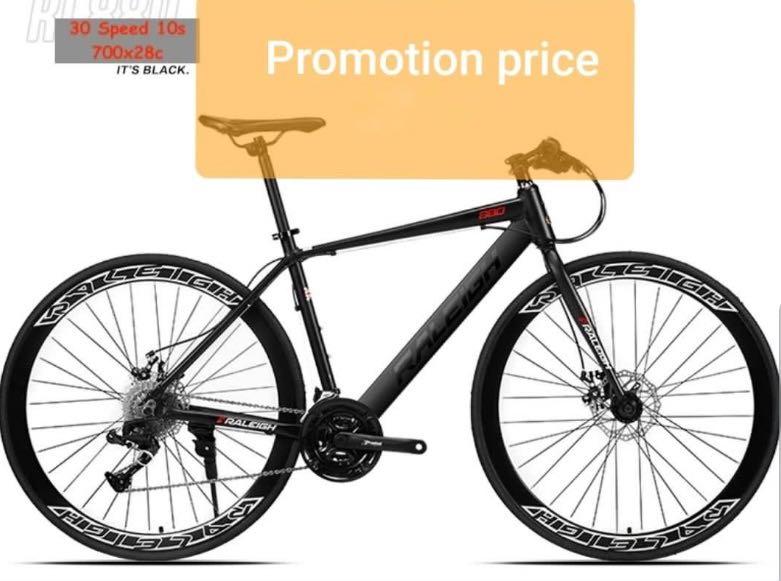 raleigh hybrid bicycle