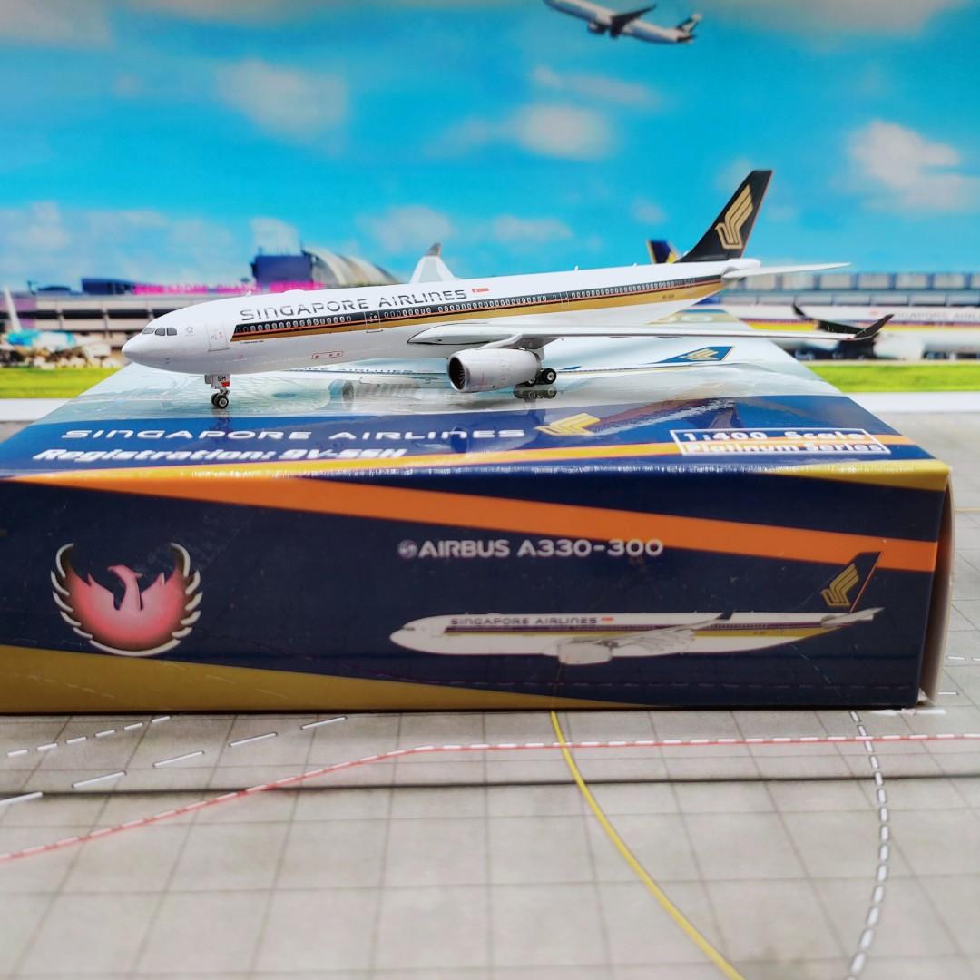 *RARE* 1:400 A330-330 Singapore Airlines (New Livery), Hobbies & Toys ...