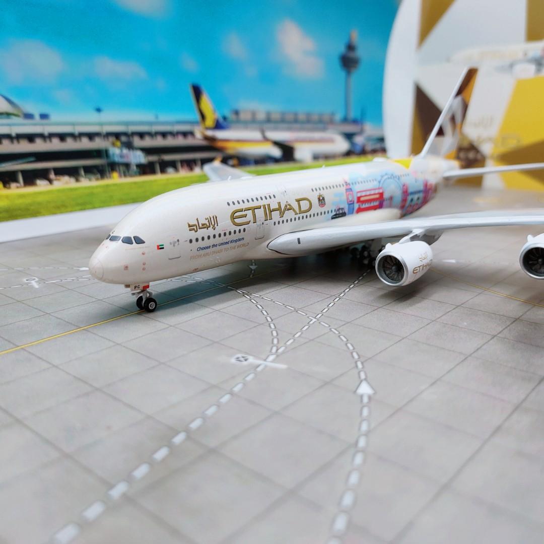 [値下げ]ETIHAD航空AIRBUS A380 1/400 Amazon.com: 1/400 Scale A380 Airways Metal Model Alloy Model