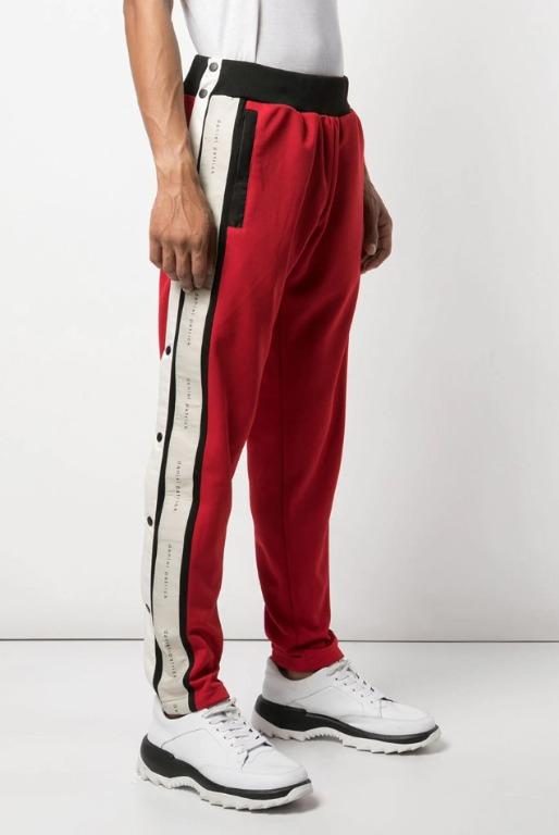 Red Daniel Patrick Snap Side Pants L size