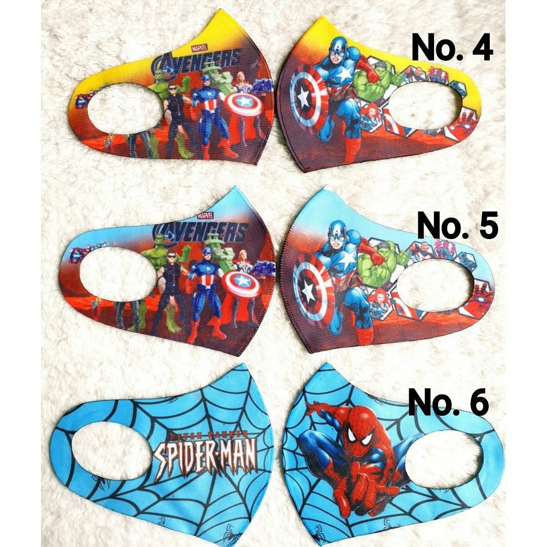 Restock And New Kids Face Mask Boys Design Babies Kids Boys Apparel 4 To 7 Years On Carousell