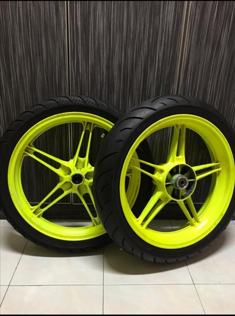 Rim Y15 Sekali Tayar Motorbikes On Carousell