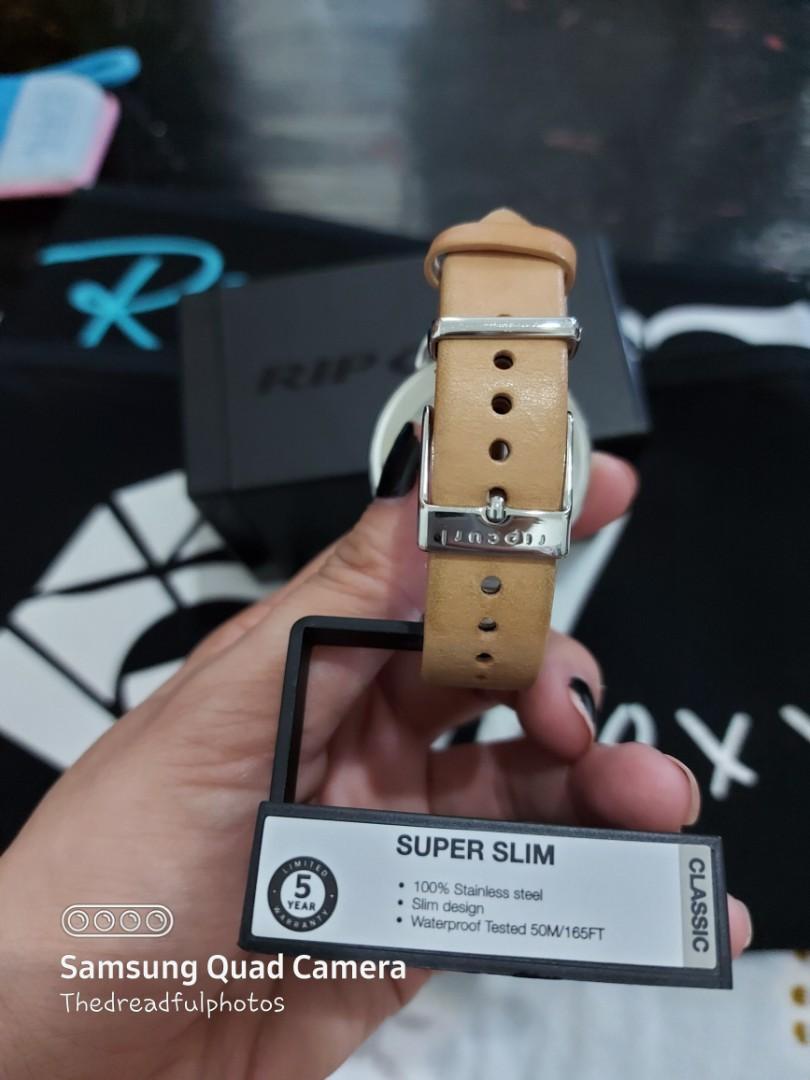 rip curl super slim watch