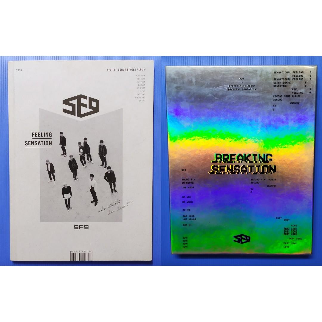 Sf9 Feeling Breaking Sensation Bundle Sale Fs Bs K Wave On Carousell