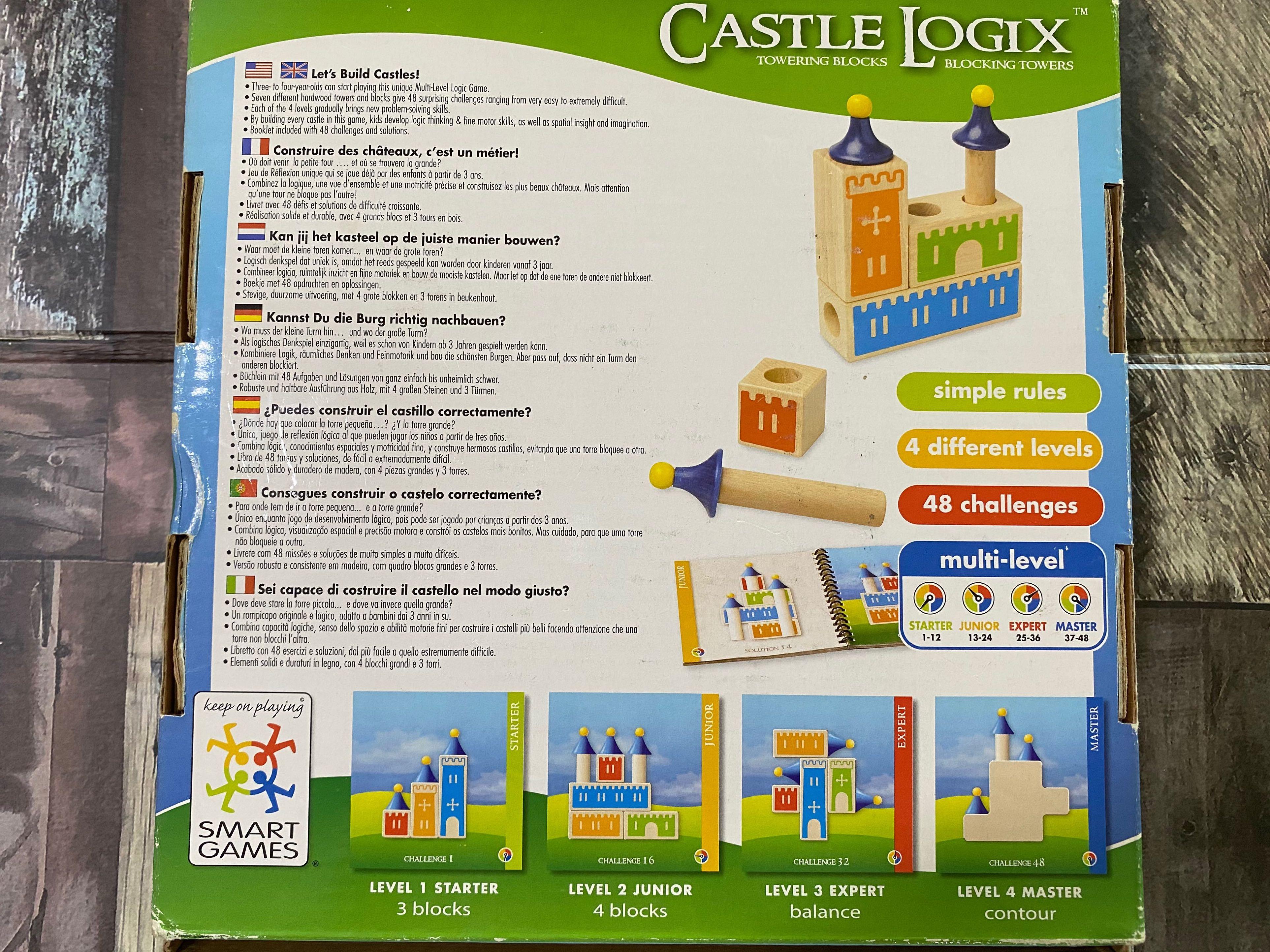 Smart Games Castle Logix Toys Games Others On Carousell
