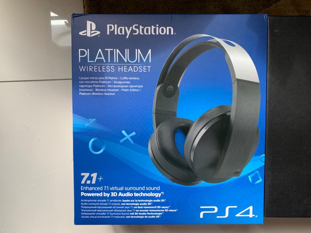 Sony PlayStation Platinum Headset 7.1 Surround Sound Audio