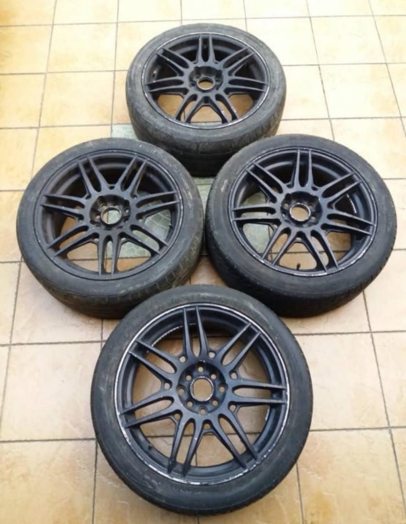sport rim 17inch, Auto Accessories on Carousell