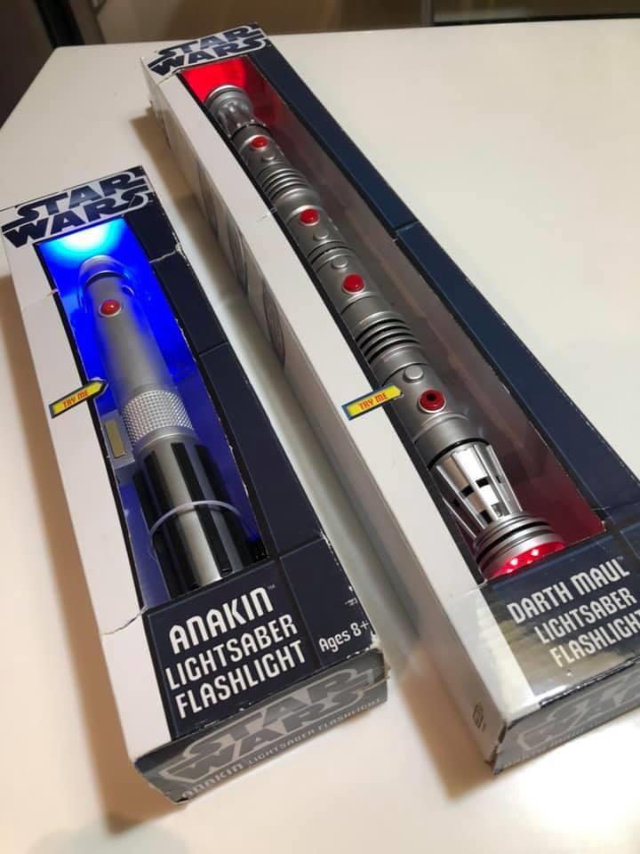 Star wars lightsaber flashlight clearance
