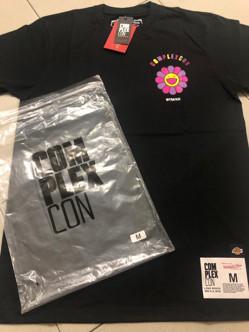 Takashi Murakami Complexcon X La Lakers M N La Eye Tee Black Men S Fashion Clothes Tops On Carousell