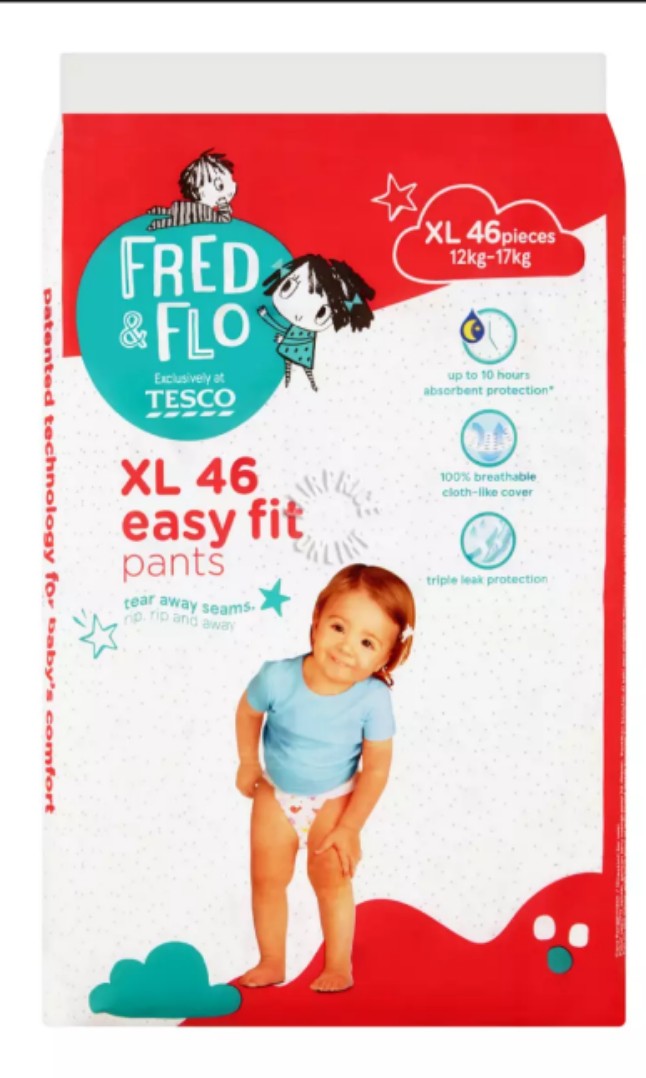 tesco diapers pants