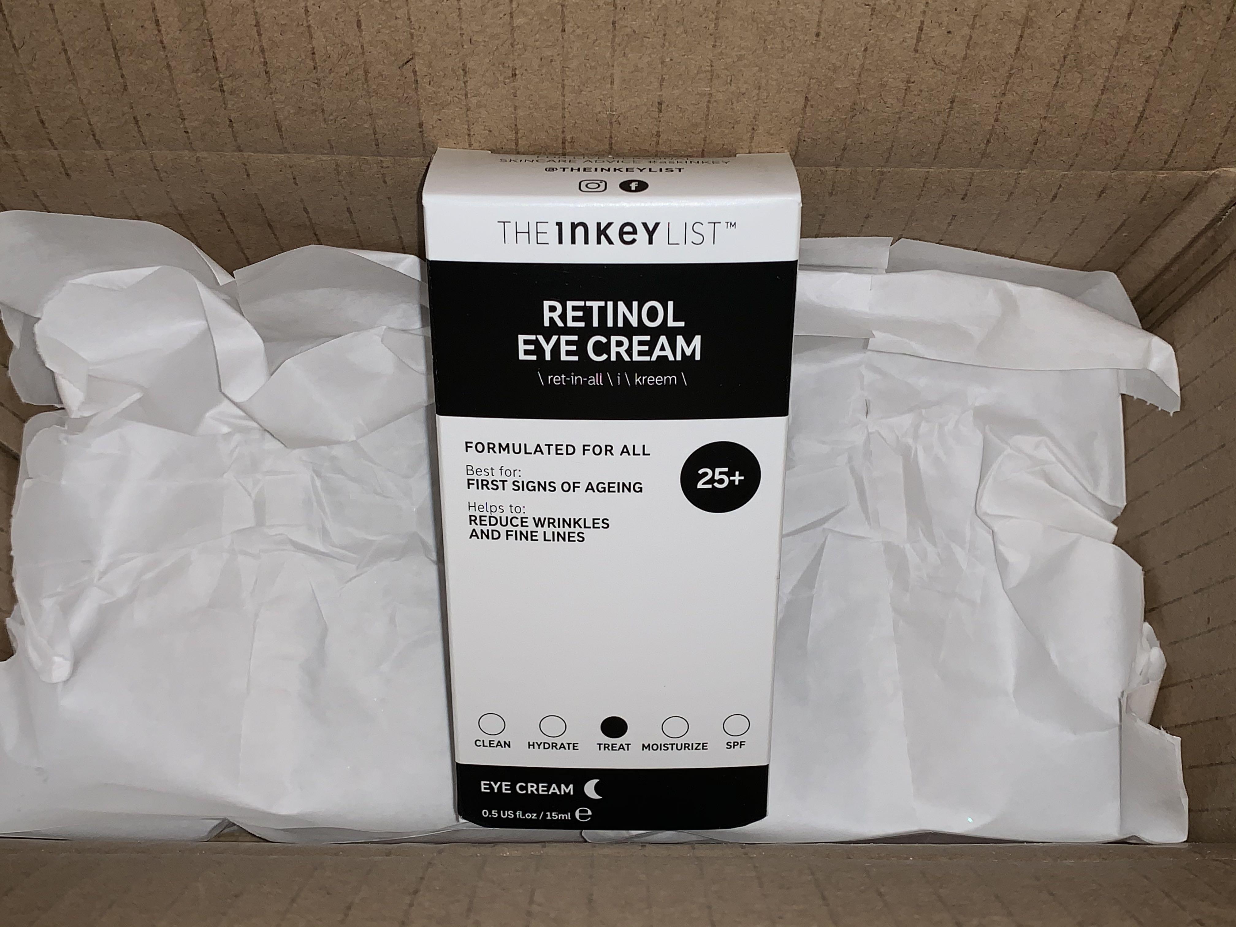 the inkey list eye retinol