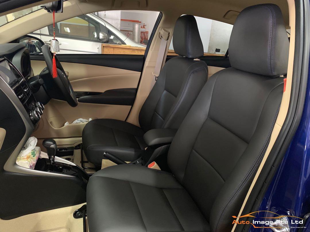 Vios shop leather seat