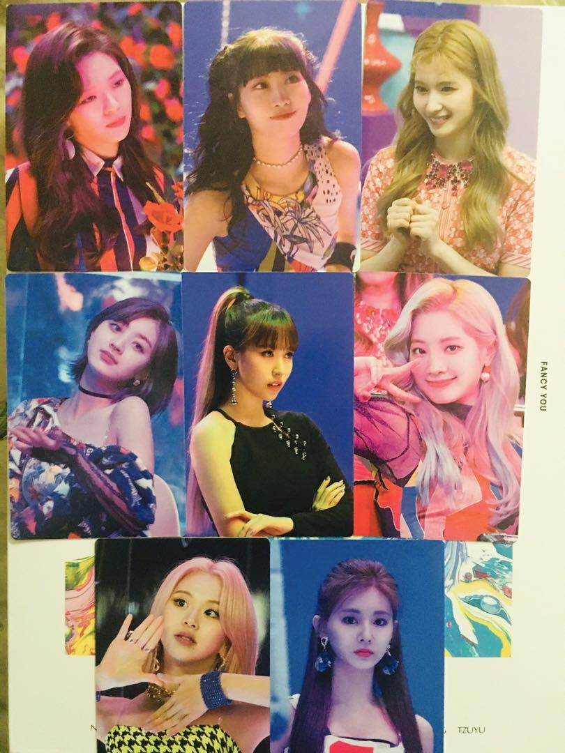 Twice Fancy Monograph Photocards K Wave On Carousell