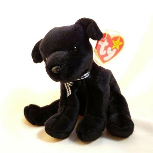 Ty beanie baby dog Luke The Black Lab 15 June 1998 Hobbies