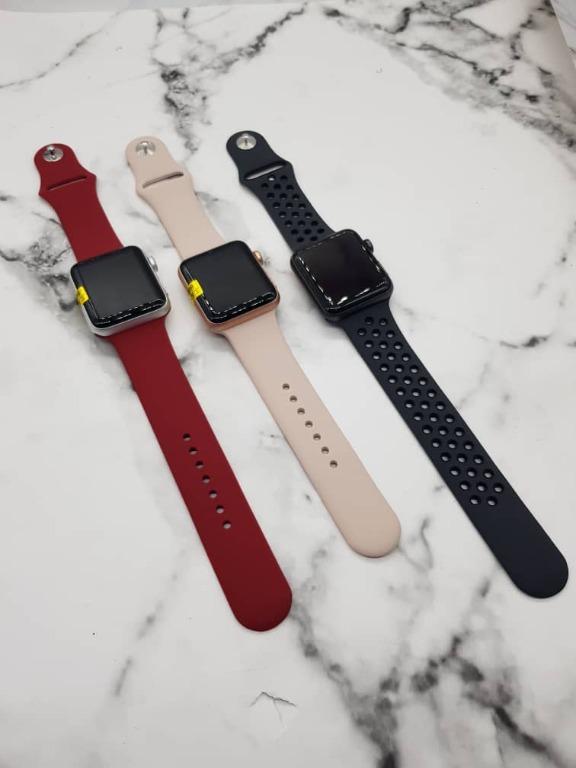 USED APPLE WATCH SERIES 3 42mm Full set freeGifts Mobile Phones