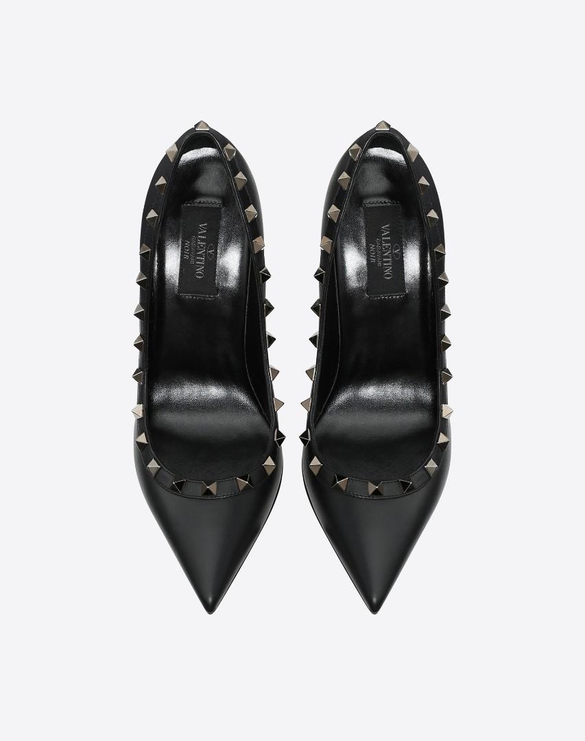 Valentino Rockstud Pumps 100mm Noir 