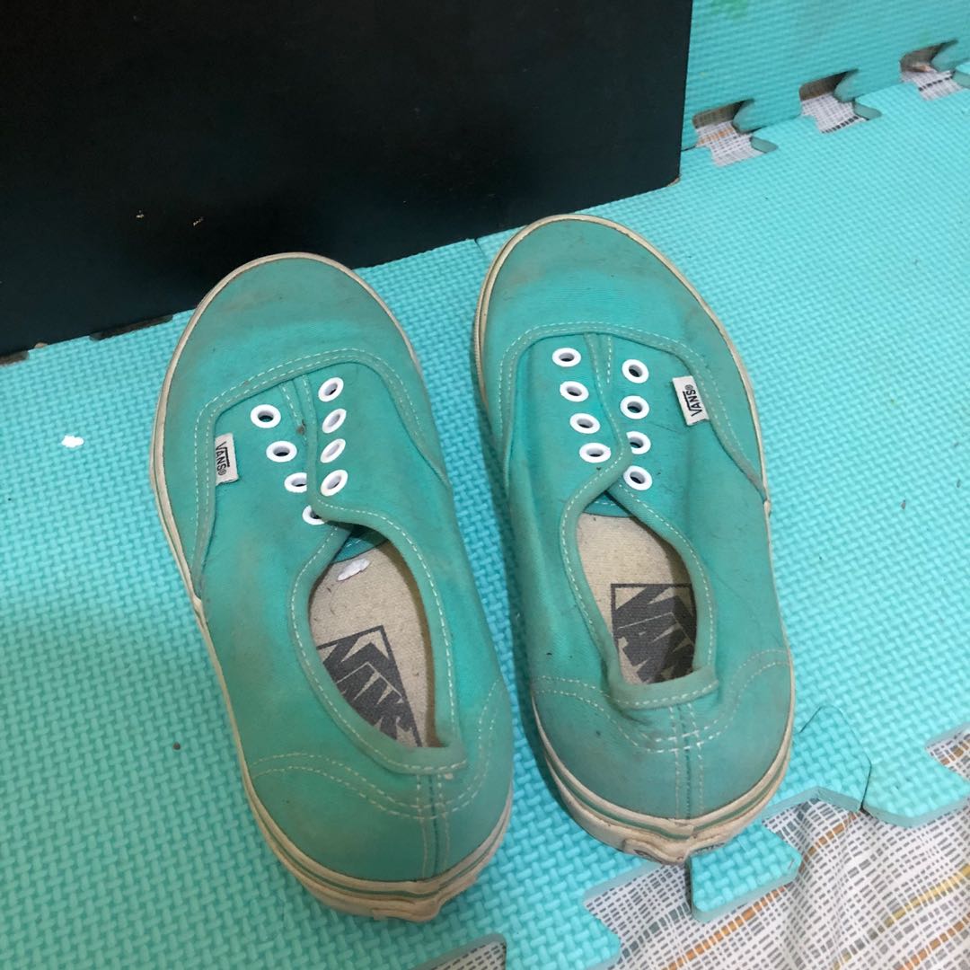 green vans shoes